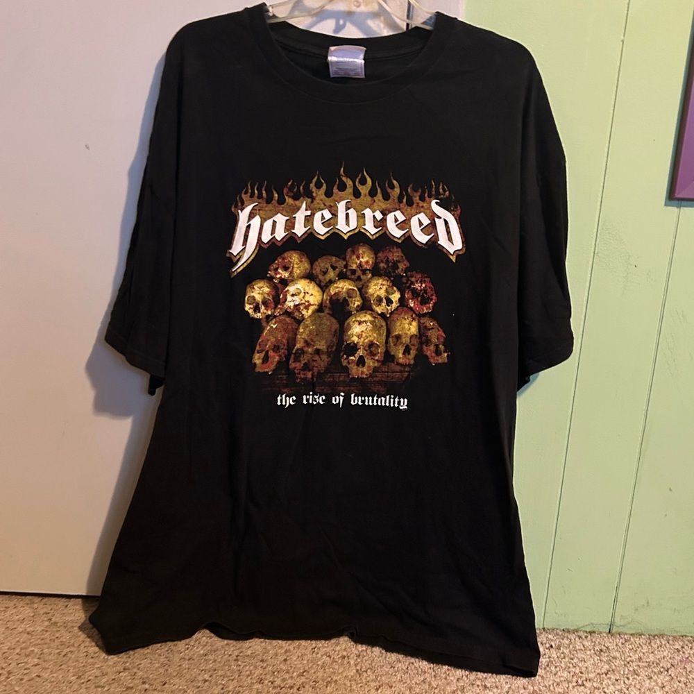 Vintage 2003 Hatebreed “The Rise Of Brutality” Band Tee